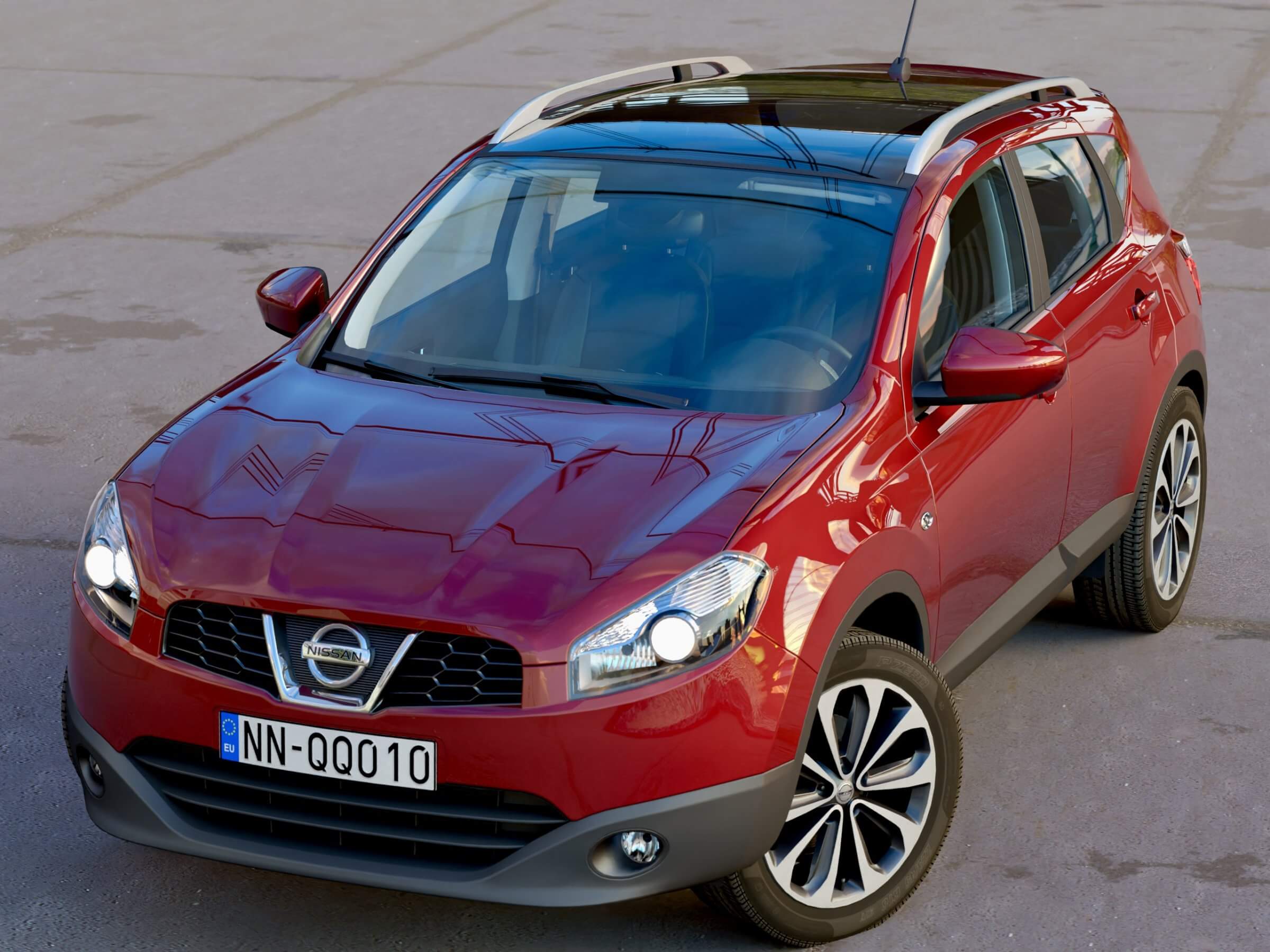 Ниссан кашкай 3 фото Nissan Qashqai 2010 - 3D Model by arkviz