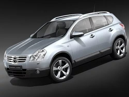Ниссан кашкай 3 фото 3D модель Nissan Qashqai + 2 2009-2012 - TurboSquid 561277