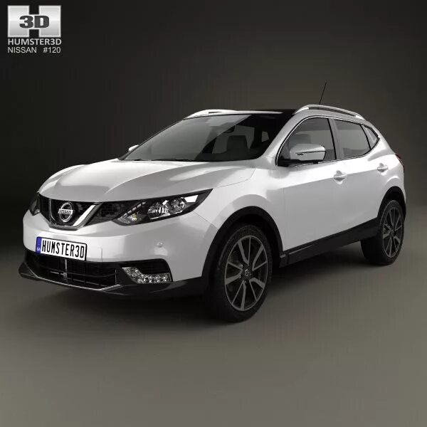 Ниссан кашкай 3 фото 3D model of Nissan Qashqai 2016 Nissan qashqai, Nissan, Mercedes benz gle