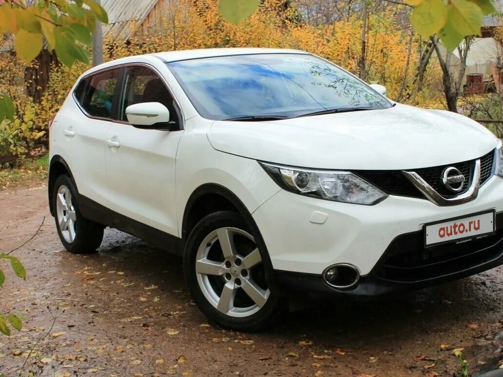 Ниссан кашкай белая фото Купить б/у Nissan Qashqai II 1.6 MT (163 л.с.) бензин механика в Ижевске: белый 