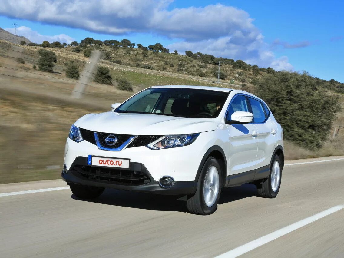 Ниссан кашкай белая фото Купить б/у Nissan Qashqai II 2.0 CVT (144 л.с.) бензин вариатор в Красноярске: б
