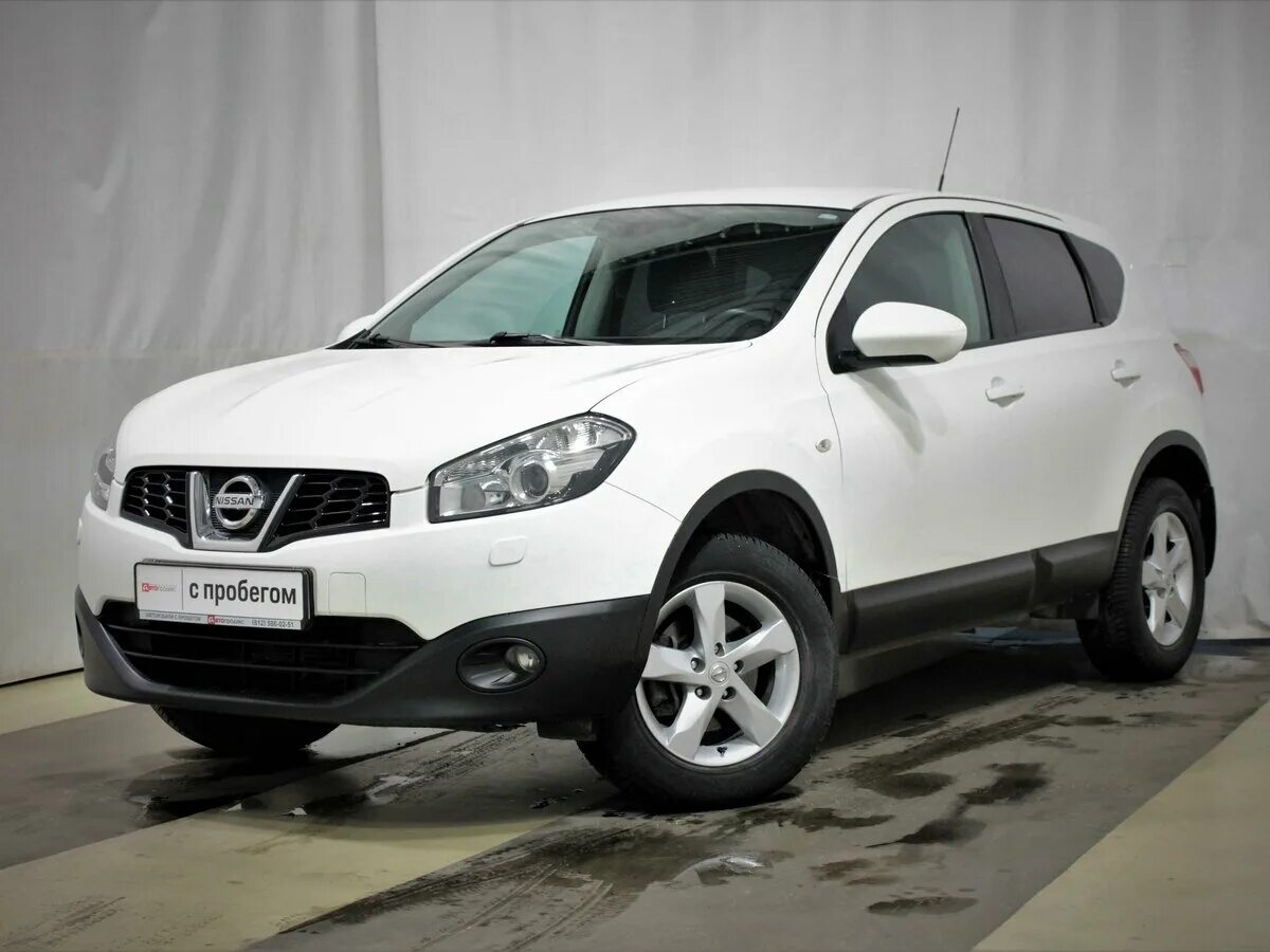 Ниссан кашкай белая фото Купить б/у Nissan Qashqai I Рестайлинг 2.0 CVT (141 л.с.) бензин вариатор в Санк