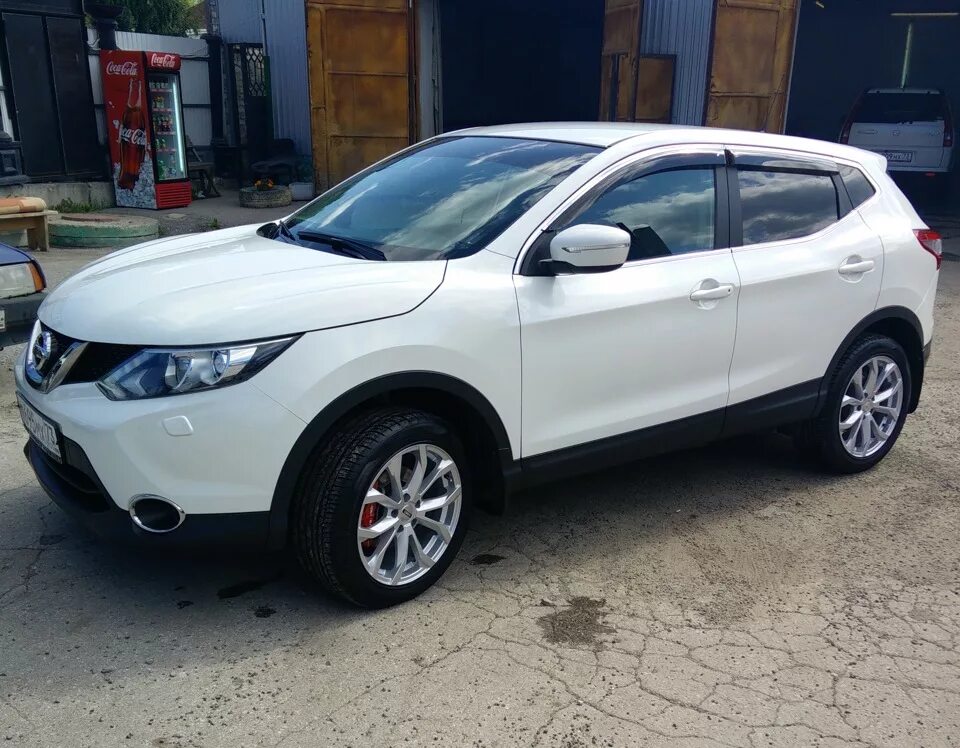 Ниссан кашкай белая фото NEO 18R + TOYO - Nissan Qashqai (2G), 2 л, 2014 года колёсные диски DRIVE2