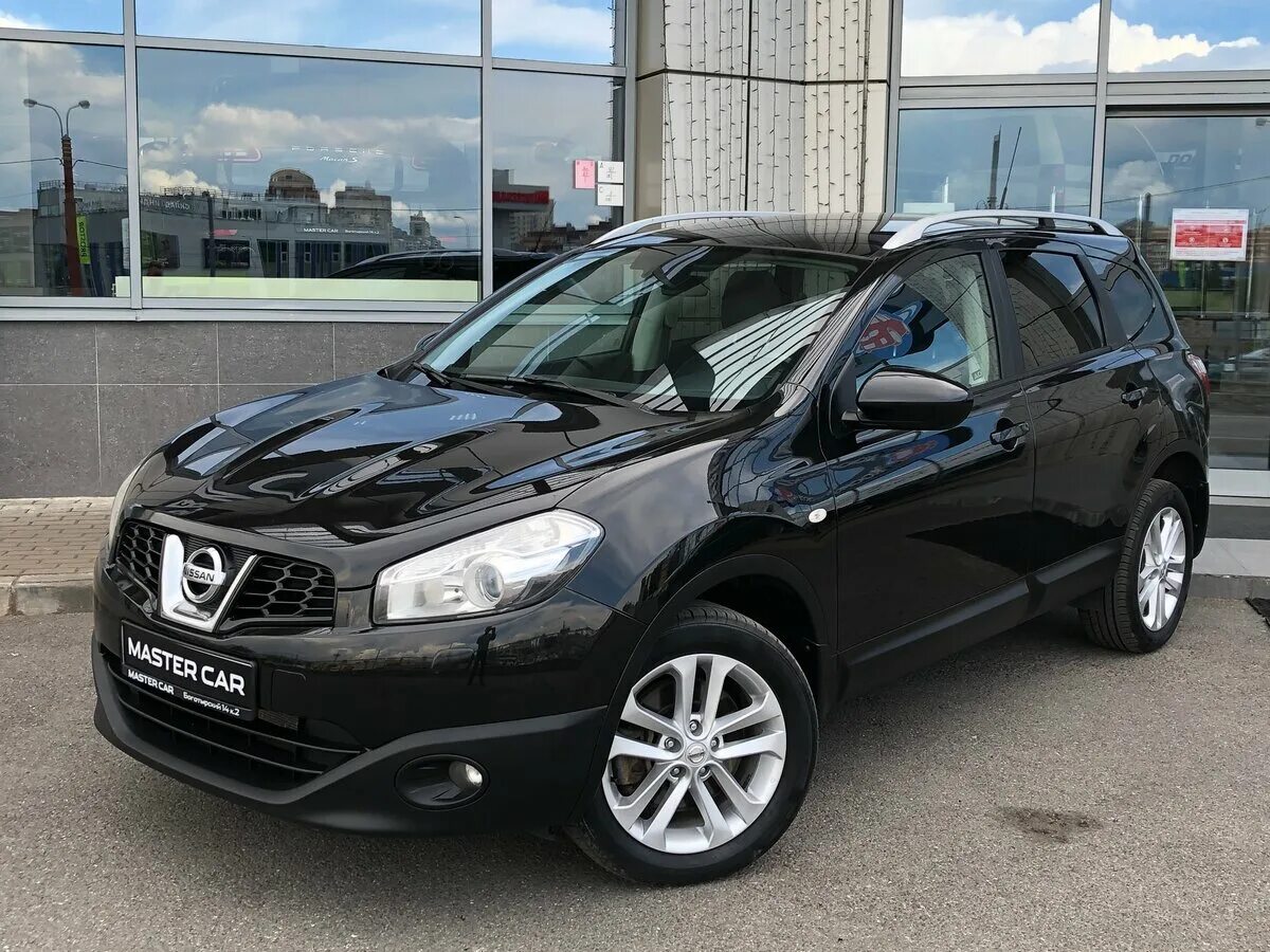 Ниссан кашкай черный фото Купить б/у Nissan Qashqai+2 I Рестайлинг 2.0 CVT (141 л.с.) 4WD бензин вариатор 