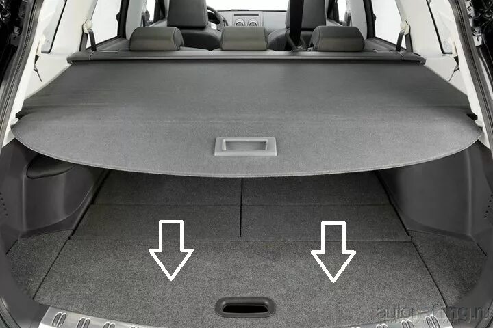 Ниссан кашкай фото багажника Лопатка саперная в Qashqai+2 - Nissan Qashqai+2, 2 л, 2011 года аксессуары DRIVE