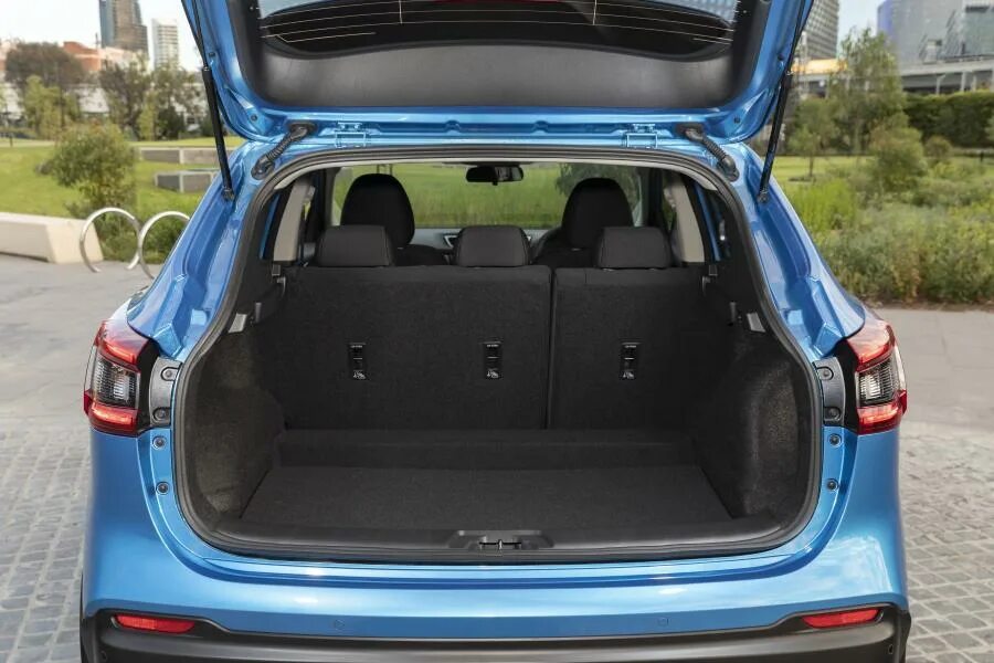 Ниссан кашкай фото багажника Багажник Nissan Qashqai ST+ 2019 года выпуска для рынка Австралии и Океании. Фот