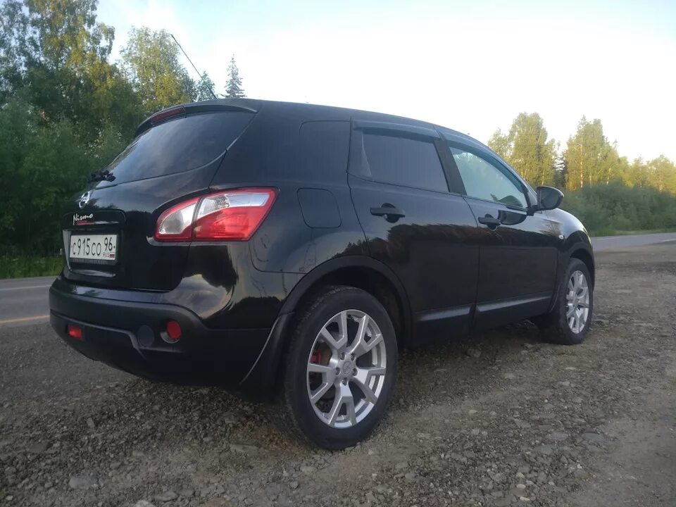 Ниссан кашкай фото дисков Колеса R 18 - Nissan Qashqai (1G), 1,6 л, 2011 года колёсные диски DRIVE2