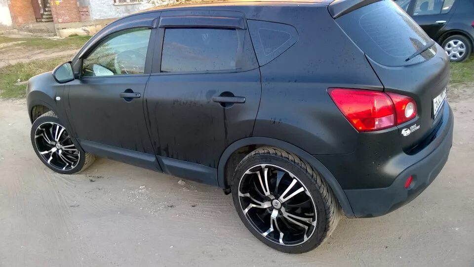 Ниссан кашкай фото дисков Жесть - Nissan Qashqai (1G), 1,5 л, 2008 года колёсные диски DRIVE2