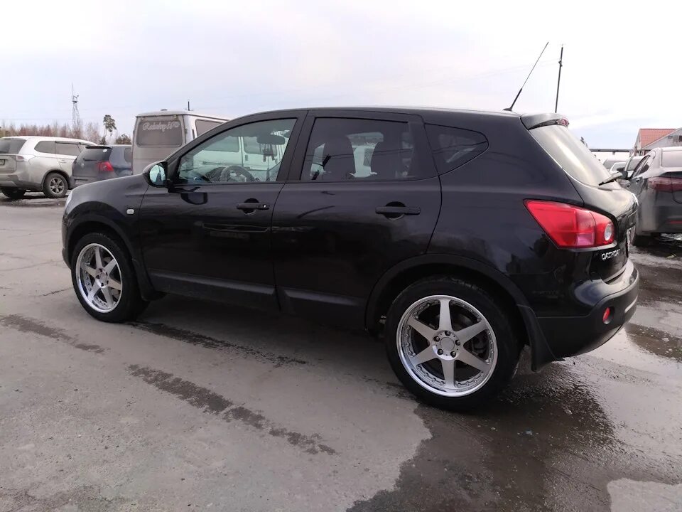 Ниссан кашкай фото дисков Переобувка на лето 2017 - Nissan Qashqai (1G), 2 л, 2009 года колёсные диски DRI