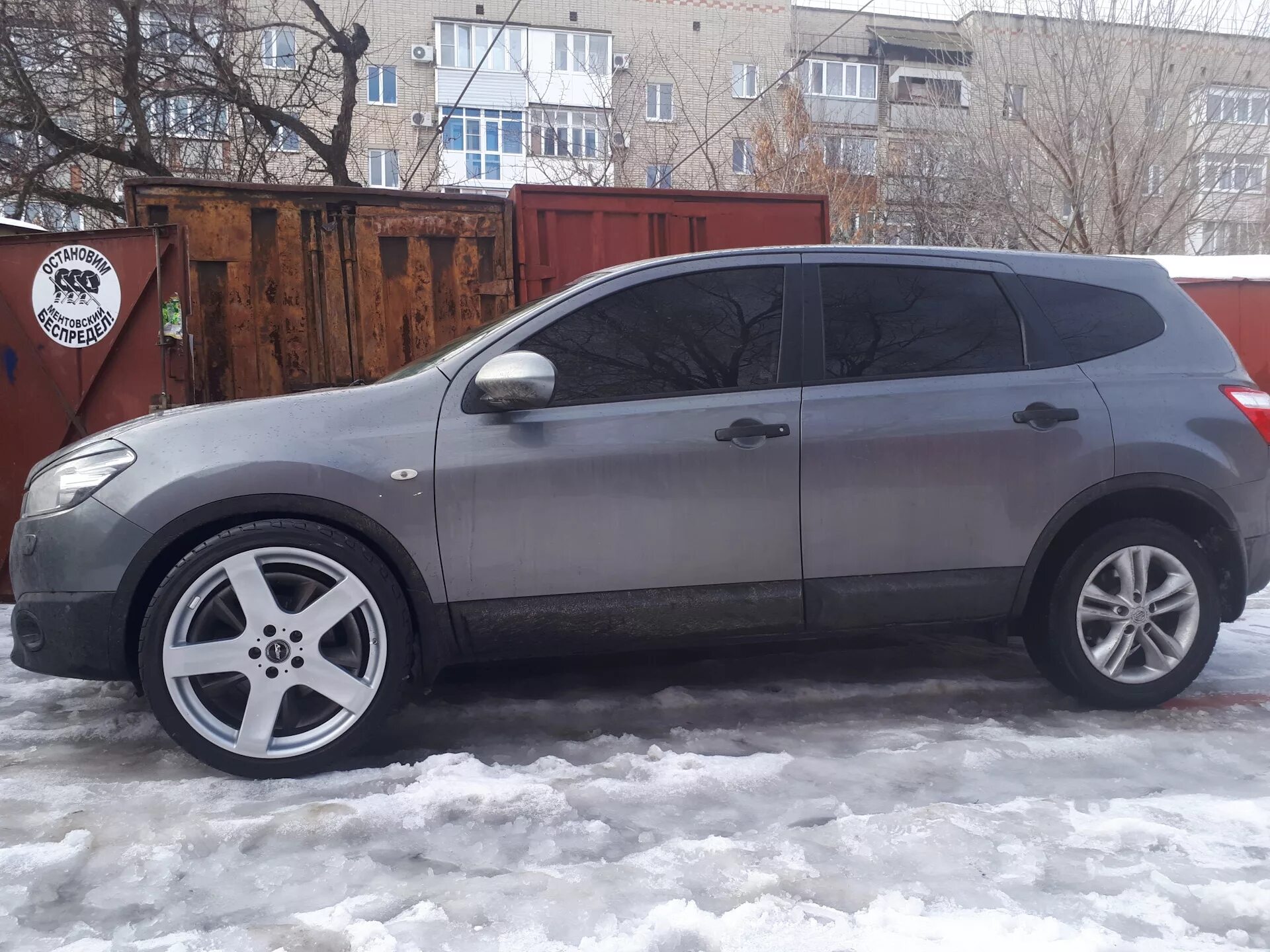 Ниссан кашкай фото дисков Подготовка к лету - Nissan Qashqai+2, 2 л, 2012 года колёсные диски DRIVE2