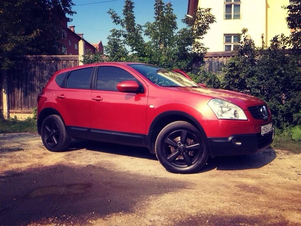 Ниссан кашкай фото дисков r17 на r20 - Nissan Qashqai (1G), 2 л, 2007 года колёсные диски DRIVE2