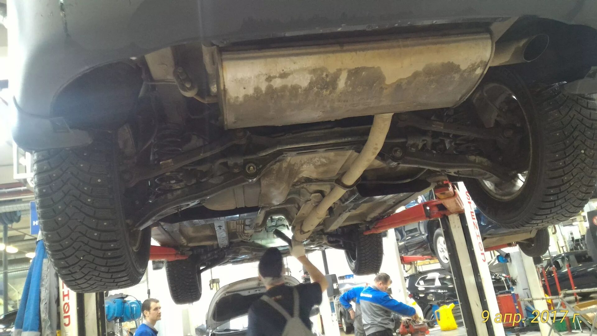 Ниссан кашкай фото снизу "Лучшее для своих" и ещё одна мелочь. - Hyundai ix35, 2 л, 2012 года визит на се