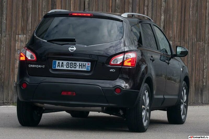 Ниссан кашкай фото сзади Фото Nissan Qashqai+2 5 дв. кроссовер 2010 - . - Фотографии автомобилей