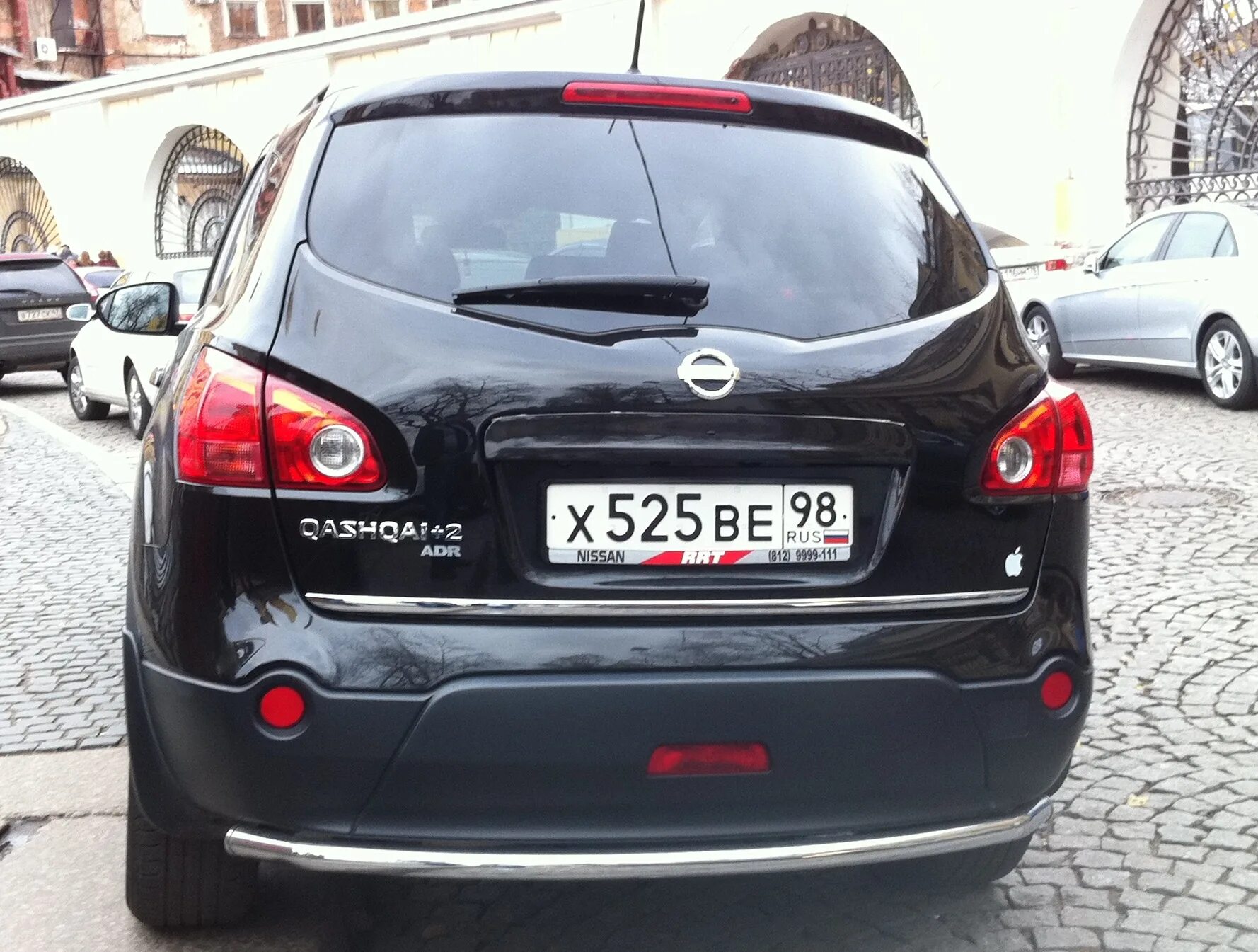 Ниссан кашкай фото сзади Сломалась ручка задней двери =( - Nissan Qashqai+2, 2 л, 2009 года поломка DRIVE