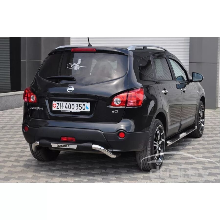 Ниссан кашкай j10 2.0 тюнинг Задняя защита "Follow" для Nissan Qashqai 2007-2014