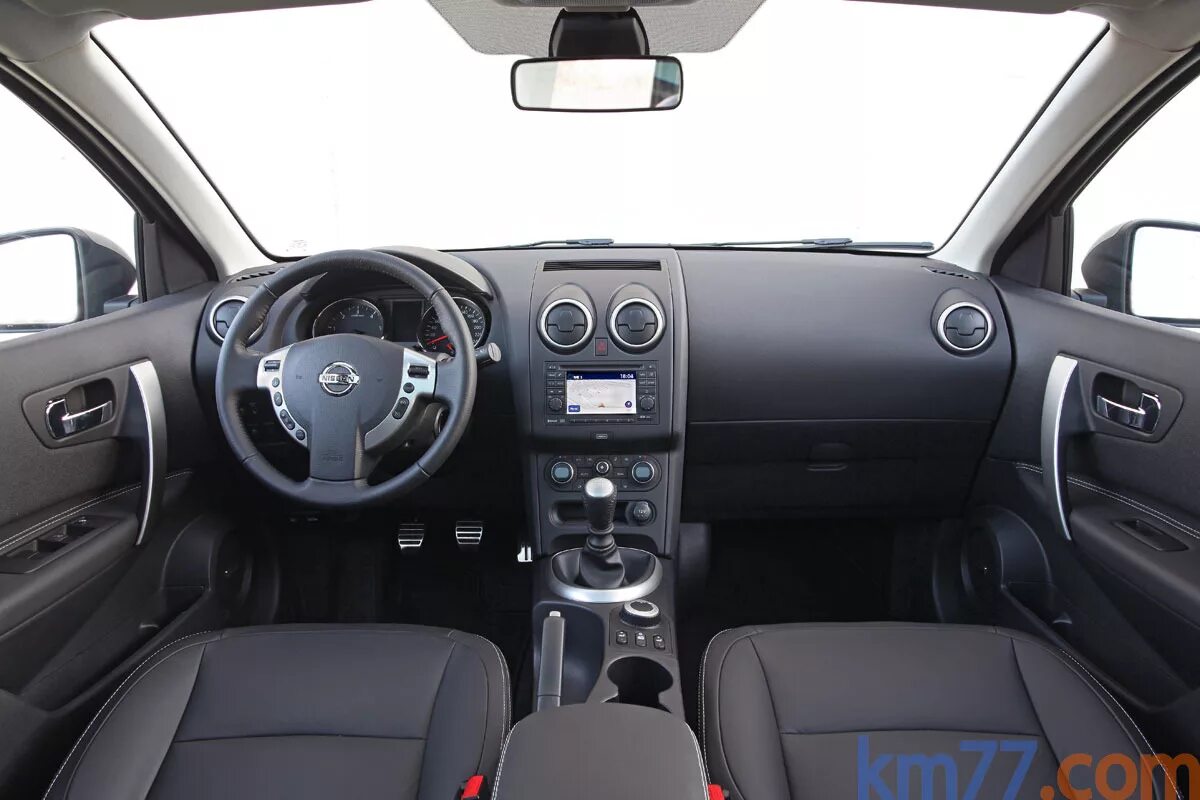 Ниссан кашкай j10 фото салона Fotos Interiores - Nissan Qashqai+2 Tekna Premium (2010) - km77.com