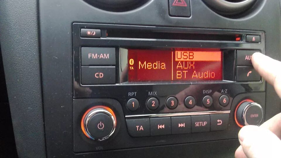 Ниссан кашкай j10 как подключить блютуз Звук в штатном мафоне через BlueTooth - Nissan Qashqai (1G), 1,6 л, 2013 года ав