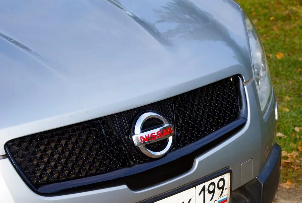 Ниссан кашкай j10 купить тюнинг решетку Отчет о переделке решетки радиатора - Nissan Qashqai (1G), 2 л, 2007 года стайли