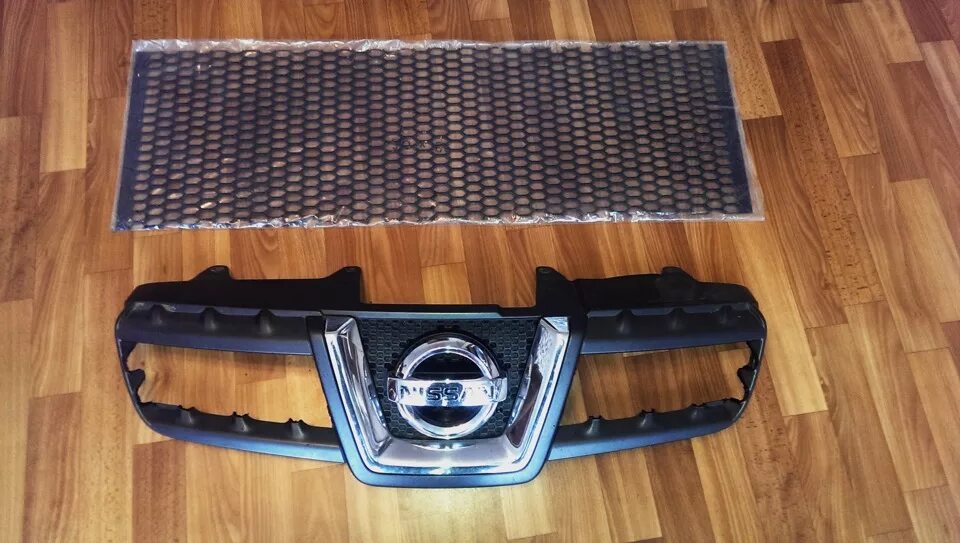 Ниссан кашкай j10 купить тюнинг решетку Тюнинг решётки радиатора Qashqai - ч.1 - Nissan Qashqai (1G), 2 л, 2007 года тюн