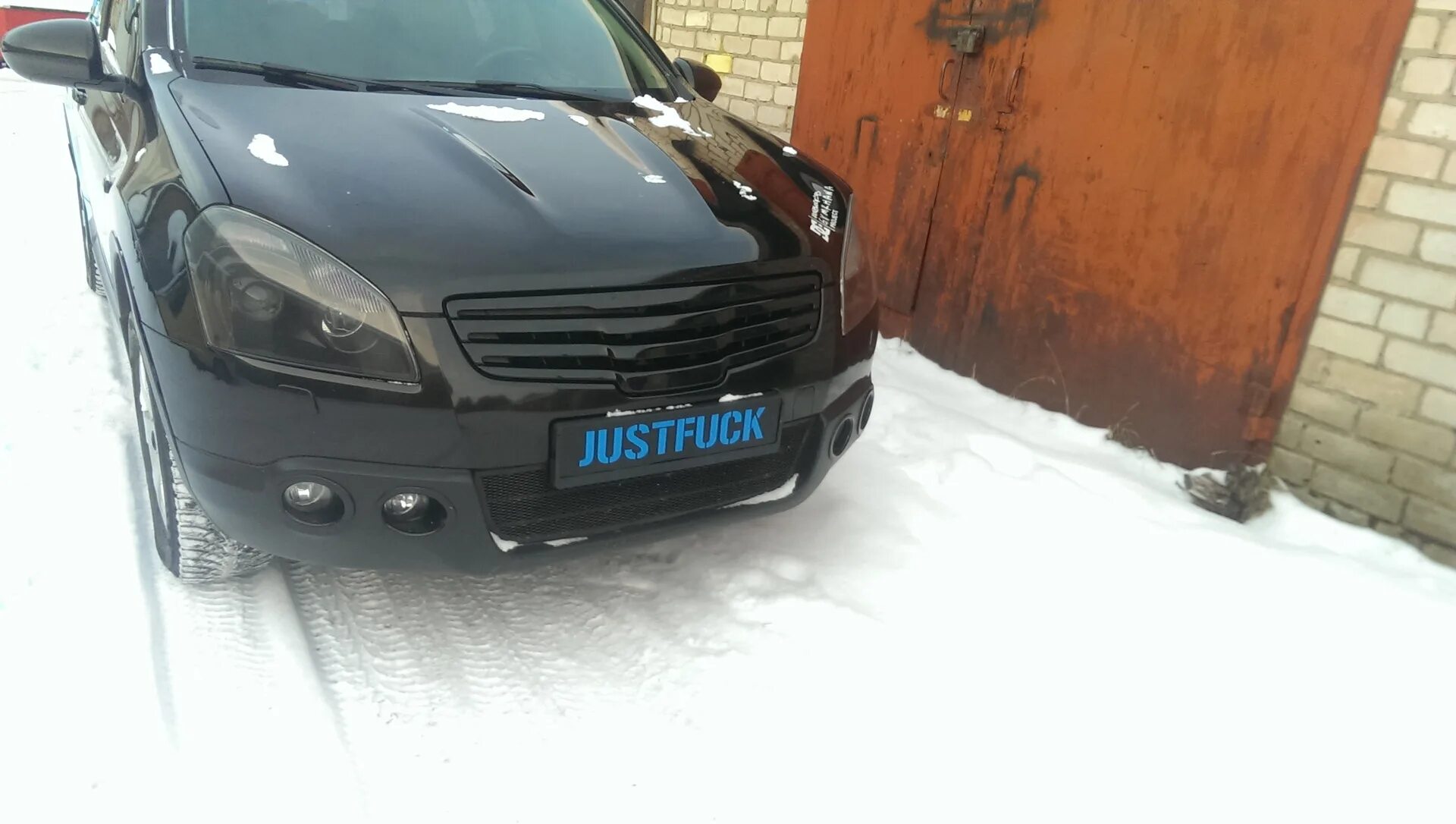 Ниссан кашкай j10 купить тюнинг решетку 69- Тюнинг решетки радиатора Qashqai. - Nissan Qashqai (1G), 2 л, 2008 года тюни