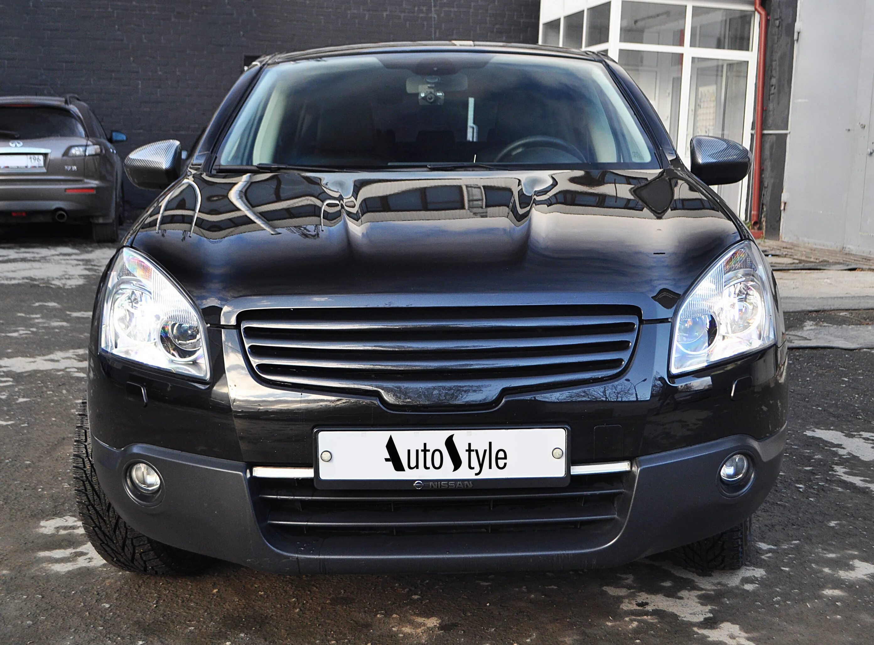 Ниссан кашкай j10 купить тюнинг решетку Тюнинговая решётка на QASHQAI