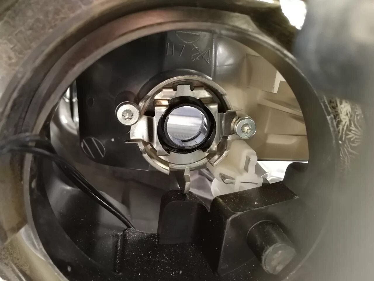 Ниссан кашкай j10 подключение лампы ближнего света LED в ближний и дальний свет - Nissan Qashqai (1G), 1,6 л, 2012 года электроника