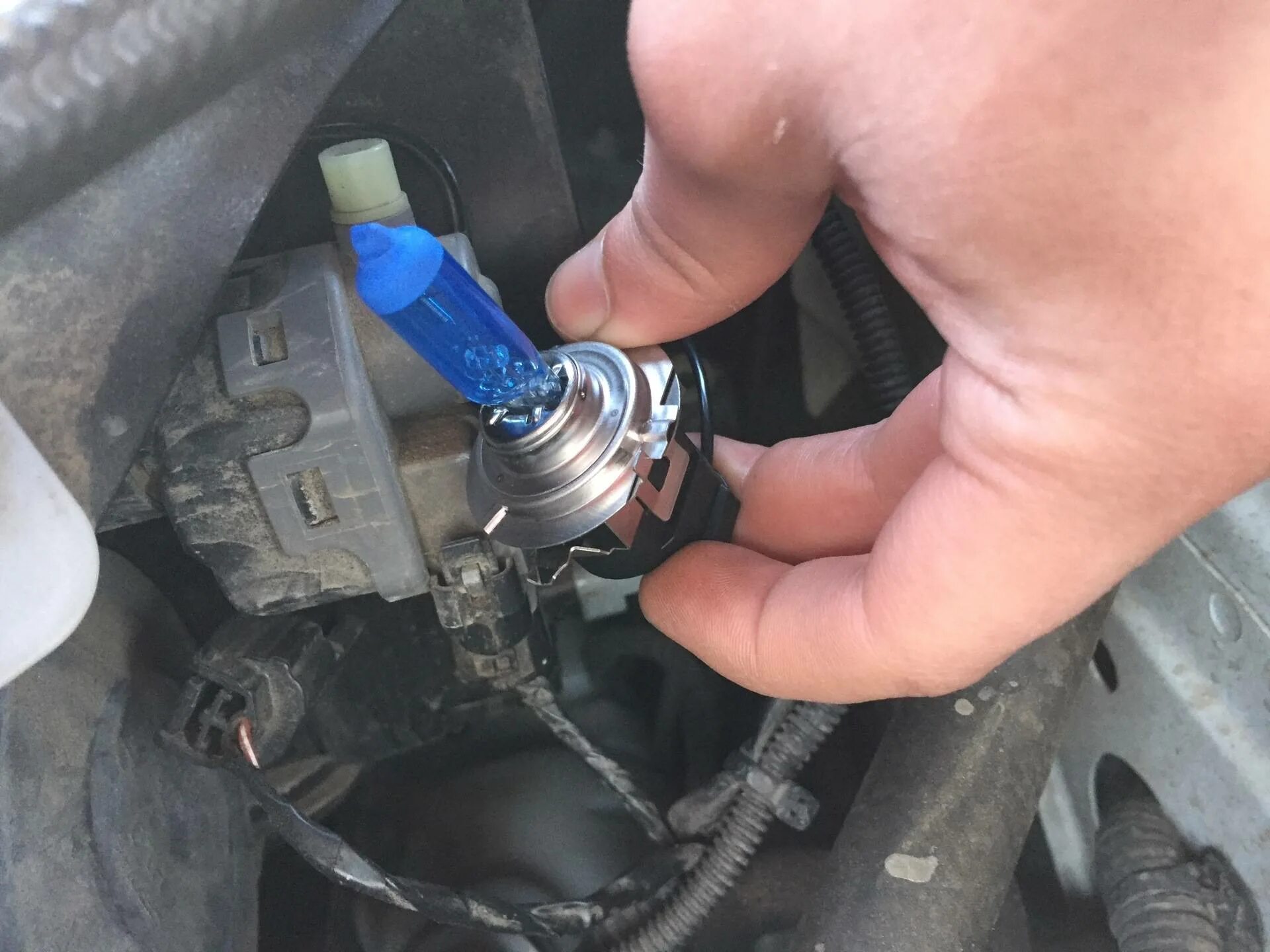 Ниссан кашкай j10 подключение лампы ближнего света Заменить лампы на ниссан кашкай