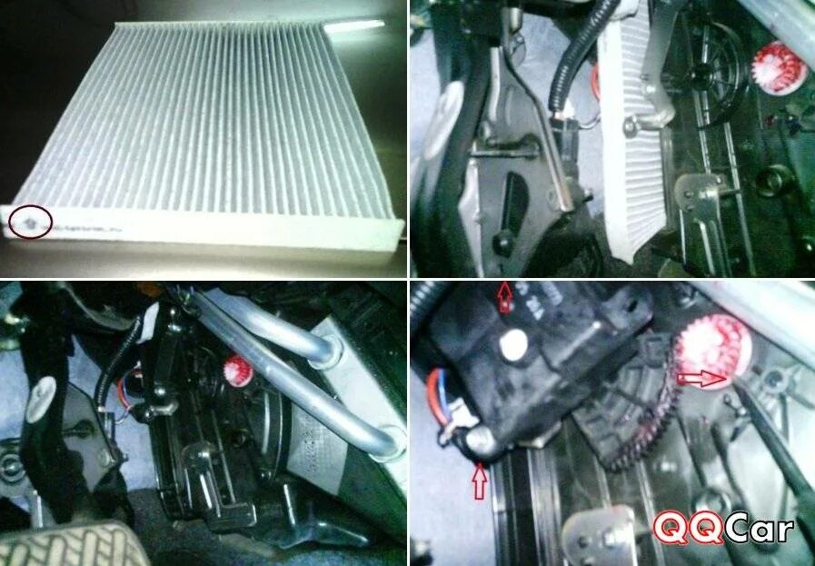 Ниссан кашкай j11 фото фильтр замена салонного Замена салонного фильтра Ниссан Кашкай своими руками: что нужно знать