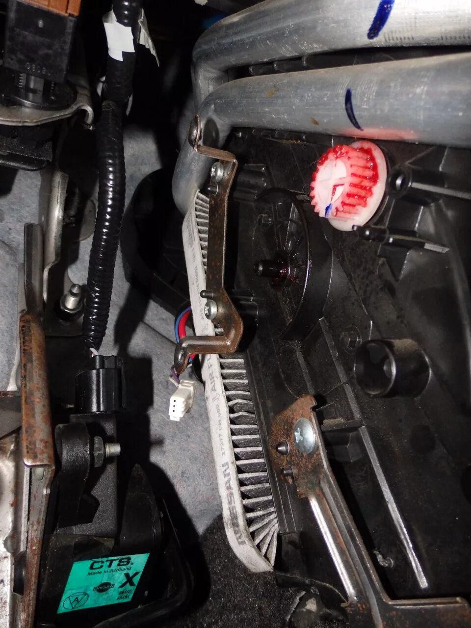 Ниссан кашкай j11 фото фильтр замена салонного Замена салонного фильтра - Nissan Qashqai+2, 2 л, 2011 года плановое ТО DRIVE2