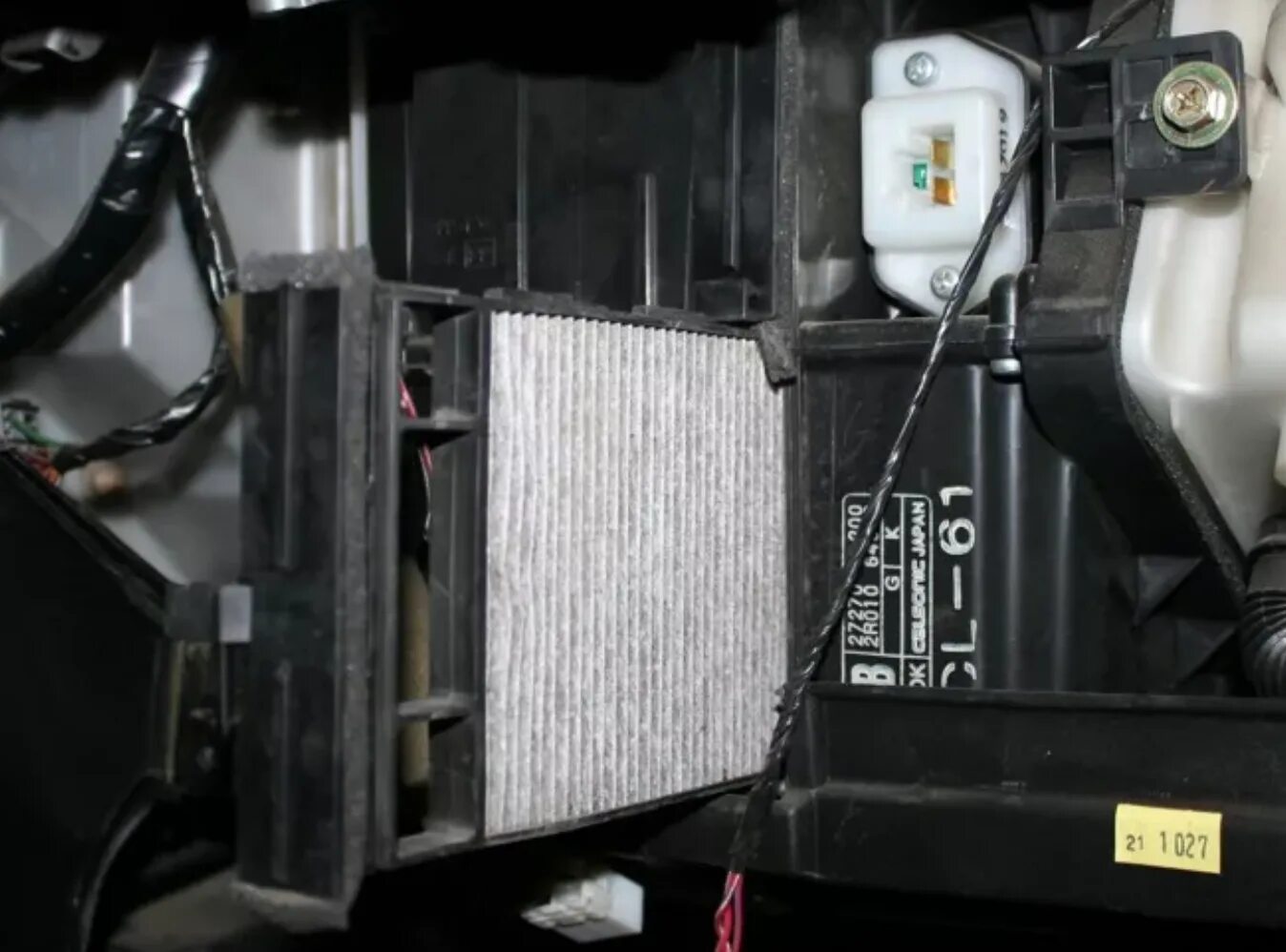 Ниссан кашкай j11 фото фильтр замена салонного Замена салонного фильтра Ниссан Кашкай своими руками: что нужно знать