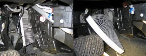 Ниссан кашкай j11 фото фильтр замена салонного Подскажите по фильтру, плиз - Nissan X-Trail II (t31), 2,5 л, 2008 года другое D