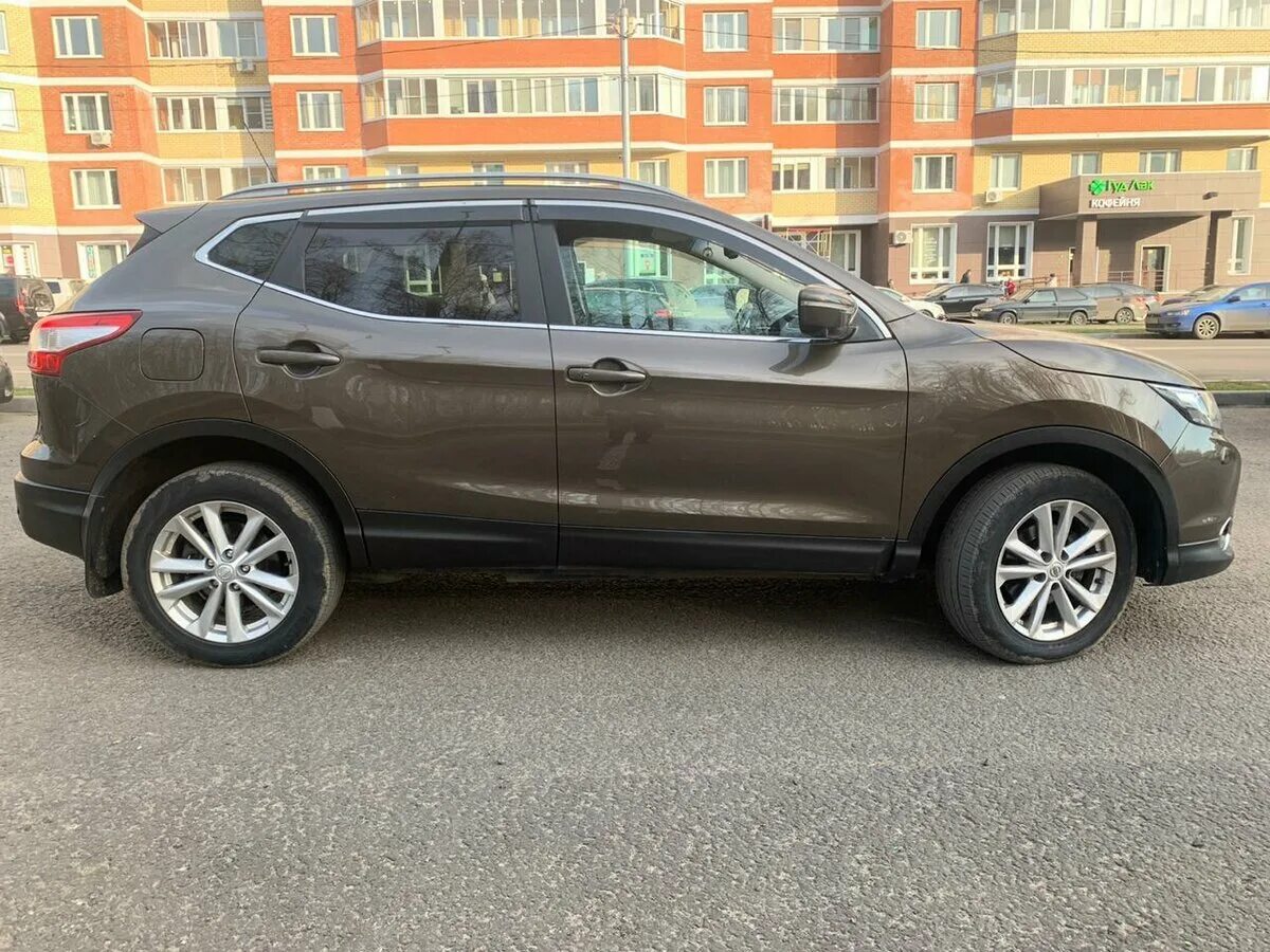 Ниссан кашкай коричневый фото Купить б/у Nissan Qashqai II 2.0 CVT (144 л.с.) 4WD бензин вариатор в Домодедово