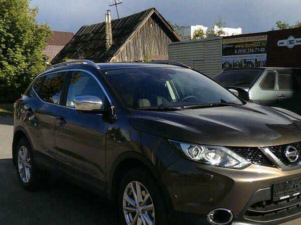 Ниссан кашкай коричневый фото Купить б/у Nissan Qashqai II 2.0 CVT (144 л.с.) 4WD бензин вариатор в Москве: ко