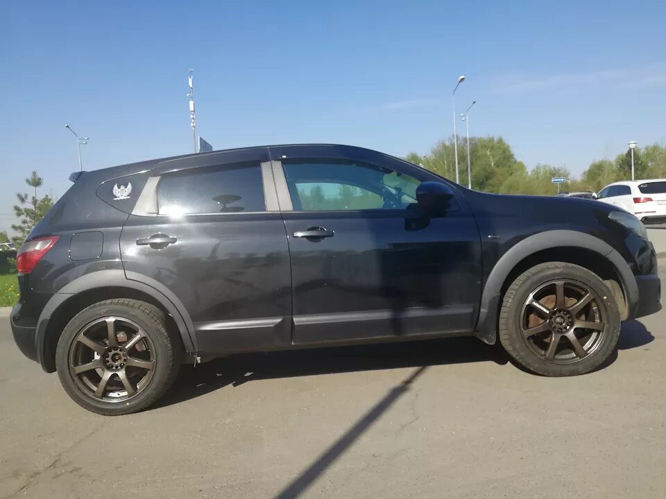 Ниссан кашкай на 19 дисках фото Идеальные диски для меня - Nissan Qashqai (1G), 2 л, 2013 года колёсные диски DR