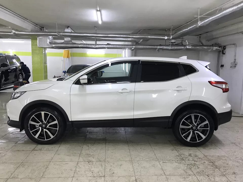 Ниссан кашкай на 19 дисках фото Зима 225*55 r19 - Nissan Qashqai (2G), 2 л, 2017 года колёсные диски DRIVE2