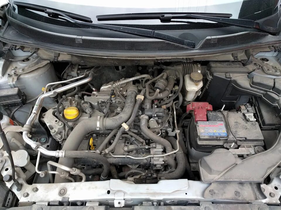 Ниссан кашкай подкапотное пространство фото #16 "Правильная мойка двигателя" или "как не уйти пешком?" - Nissan Qashqai (2G)