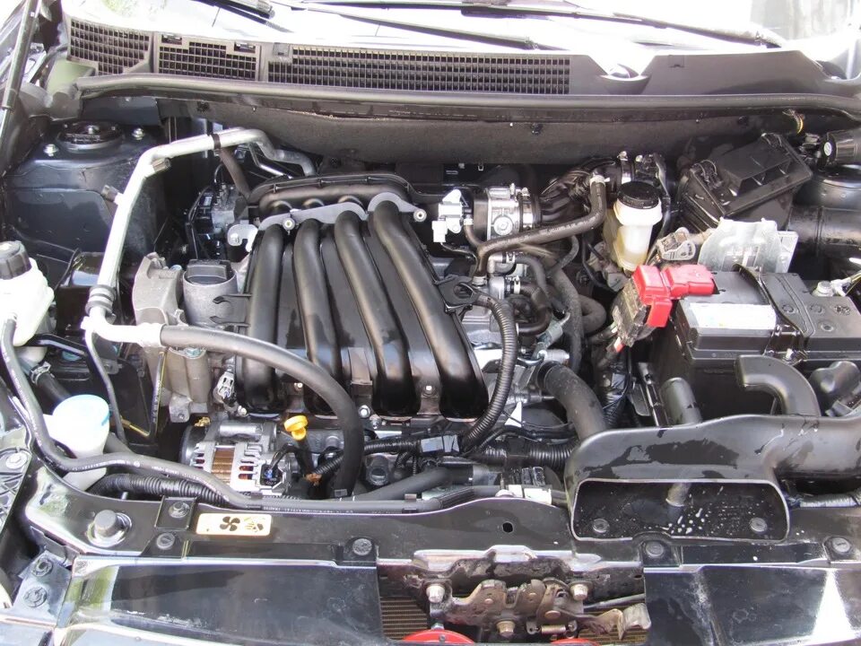 Ниссан кашкай подкапотное пространство фото Мойка двигателя - Nissan Qashqai (1G), 1,6 л, 2010 года мойка DRIVE2