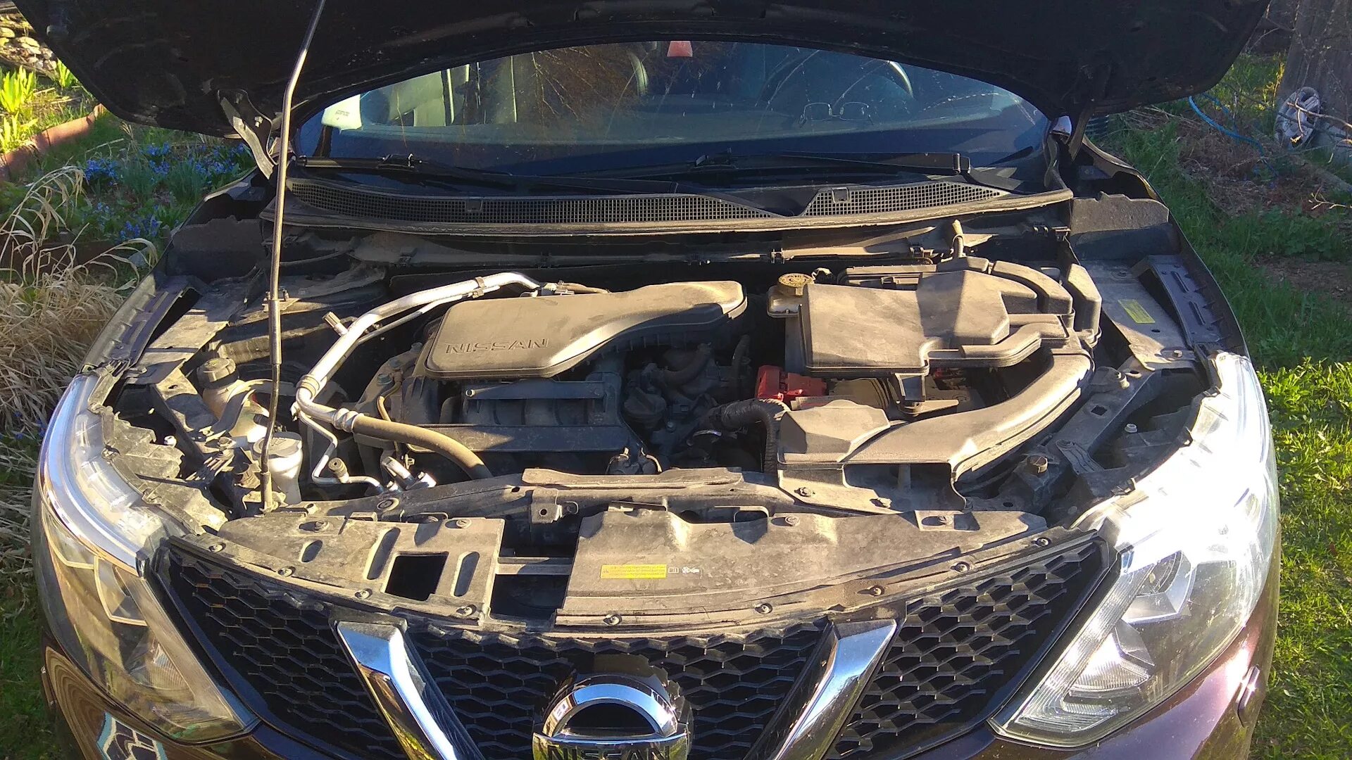 Ниссан кашкай подкапотное пространство фото Подкапотное пространство - Nissan Qashqai (2G), 2 л, 2015 года мойка DRIVE2