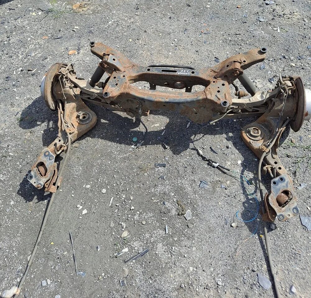 Ниссан кашкай подвеска фото балка задняя задняя подвеска задняя nissan qashqai j10 купить бу Z18007471 - iZA