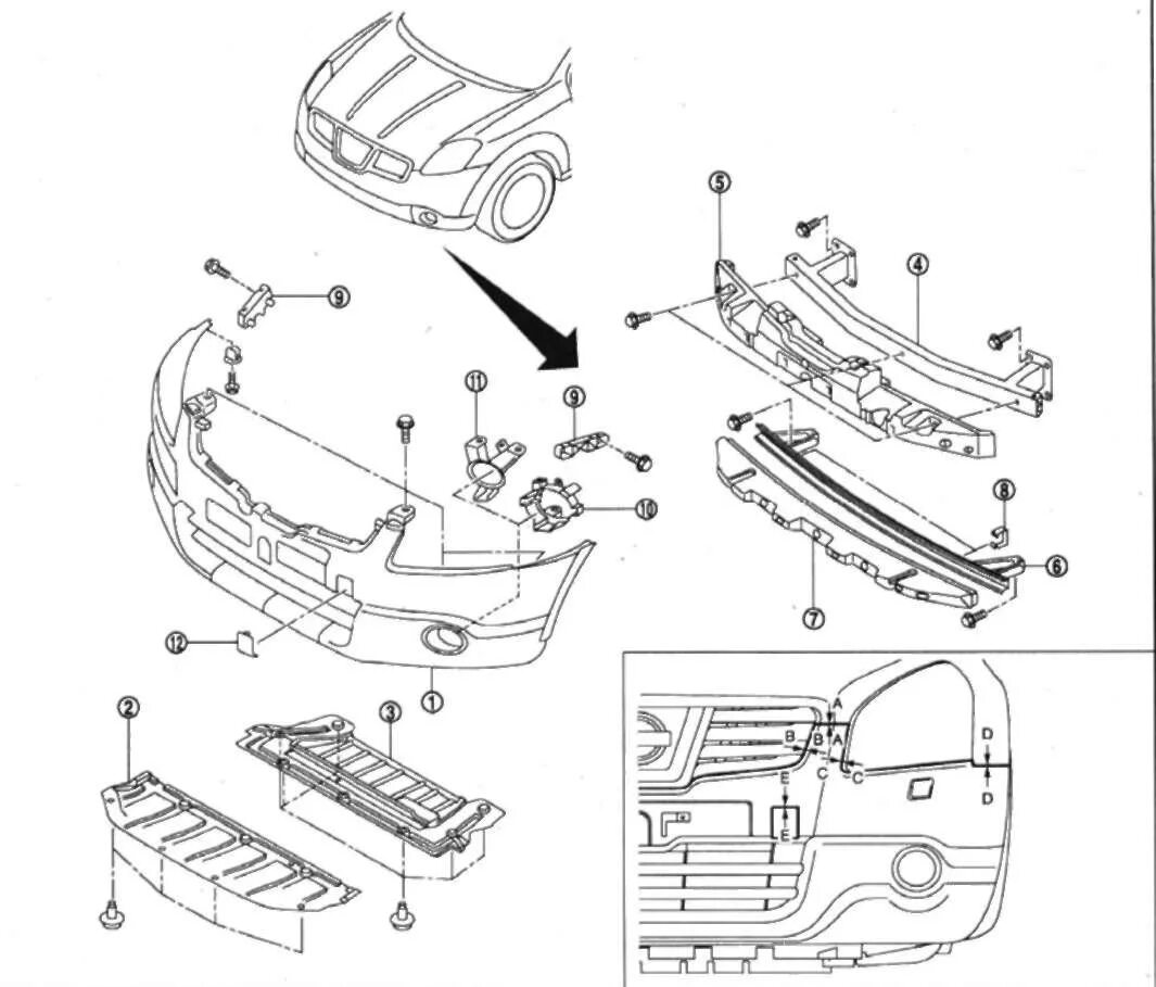 Ниссан кашкай ремонт своими руками Руководство по ремонту Nissan Qashqai (Ниссан Кашкай) 2007+ г.в. 16.34. ОСНАЩЕНИ