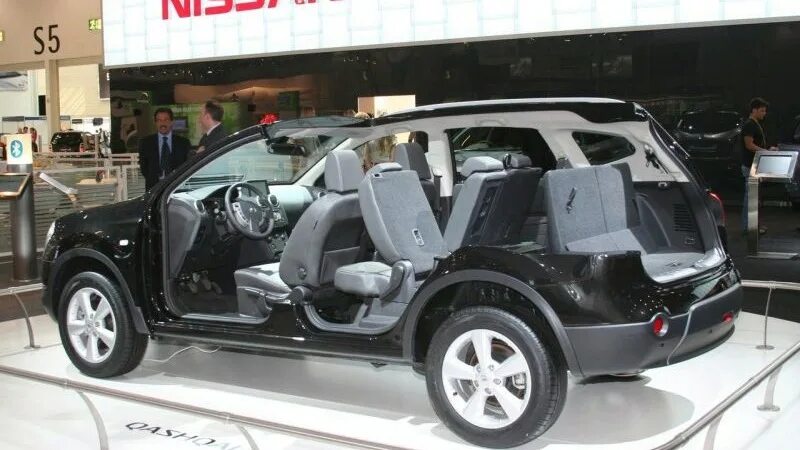 Ниссан кашкай семиместный фото Nissan Qashqai+2 2.0 бензиновый 2009 SE+ на DRIVE2