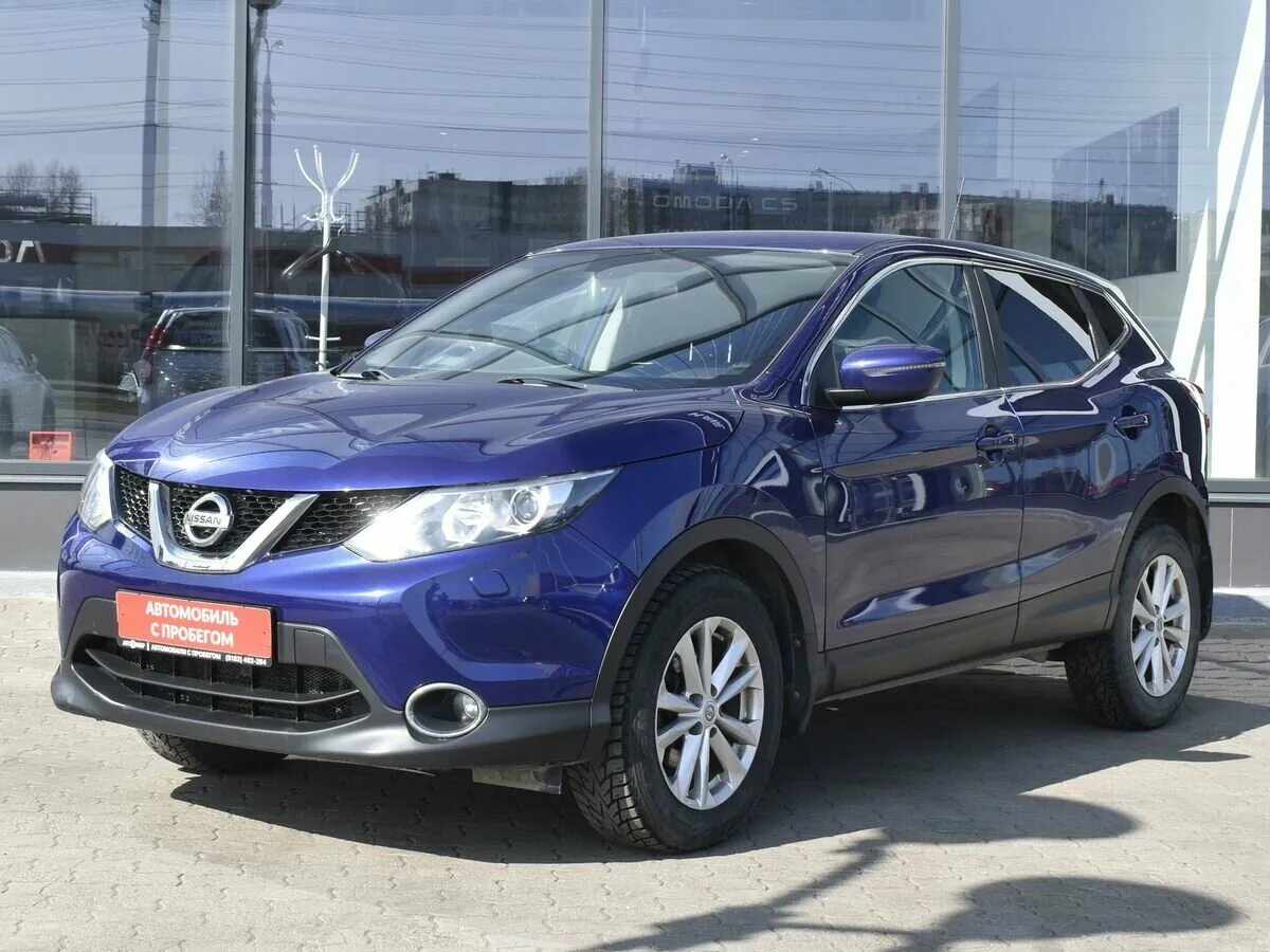 Ниссан кашкай синий фото Купить б/у Nissan Qashqai II 2.0 CVT (144 л.с.) 4WD бензин вариатор в Архангельс