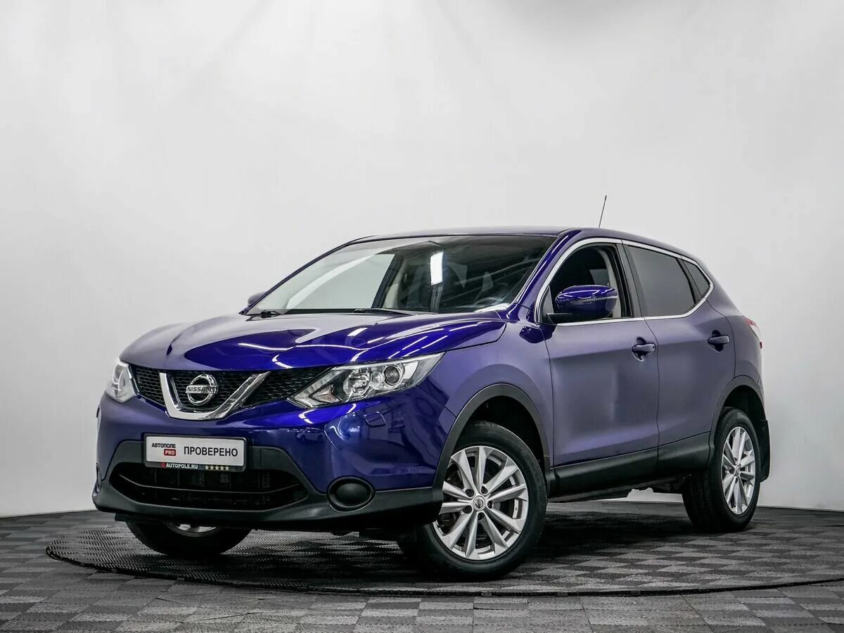 Ниссан кашкай синий фото Купить б/у Nissan Qashqai II 2.0 CVT (144 л.с.) бензин вариатор в Санкт-Петербур
