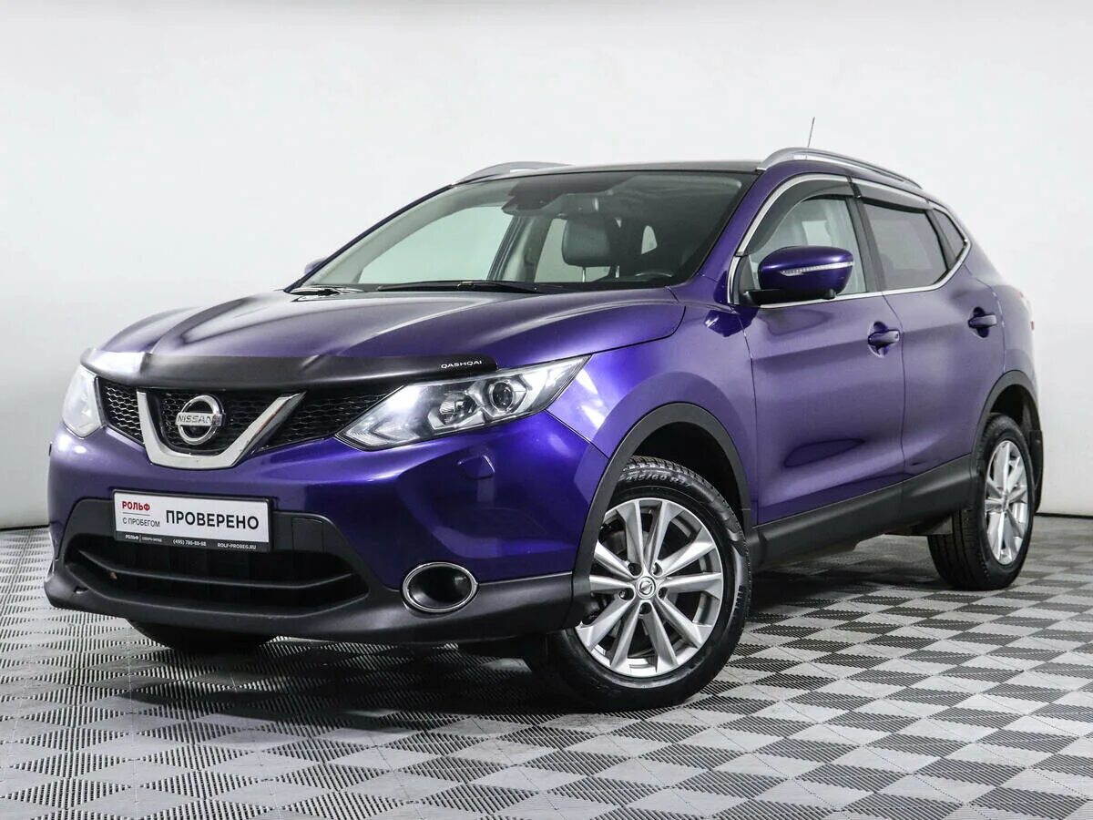 Ниссан кашкай синий фото Купить б/у Nissan Qashqai II 2.0 CVT (144 л.с.) бензин вариатор в Москве: синий 