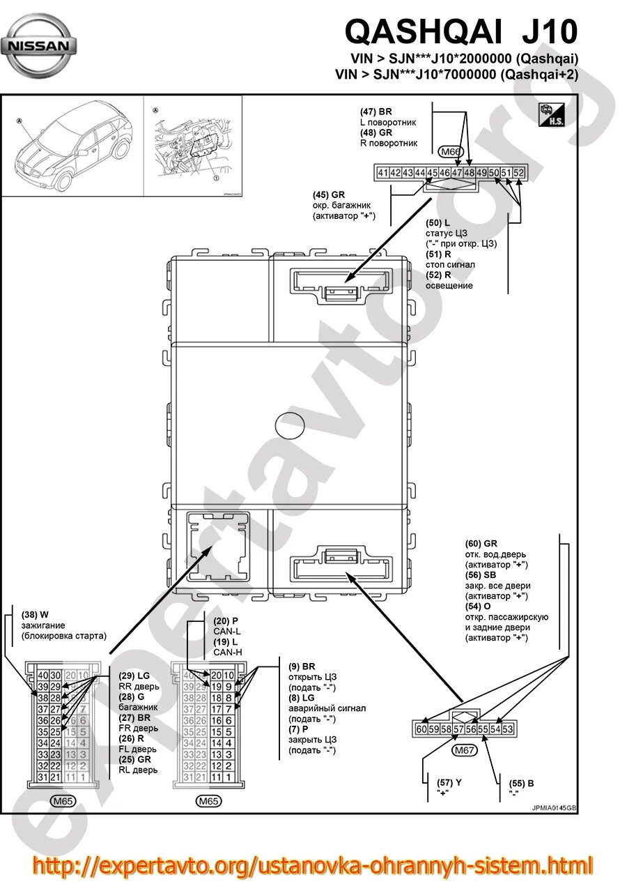 Ниссан кашкай точки подключения Nissan connect 1 распиновка - КарЛайн.ру