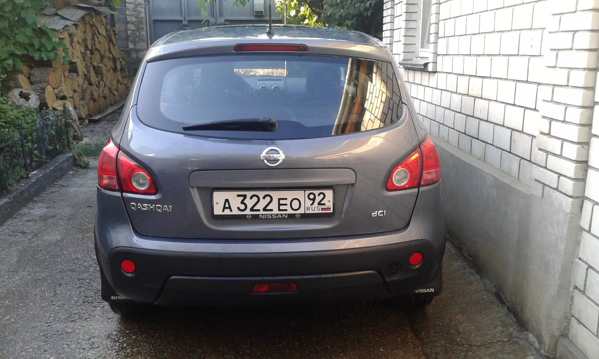 Ниссан кашкай вид сзади фото Беда((.Как восстановить обогрев заднего стекла? - Nissan Qashqai (1G), 1,5 л, 20