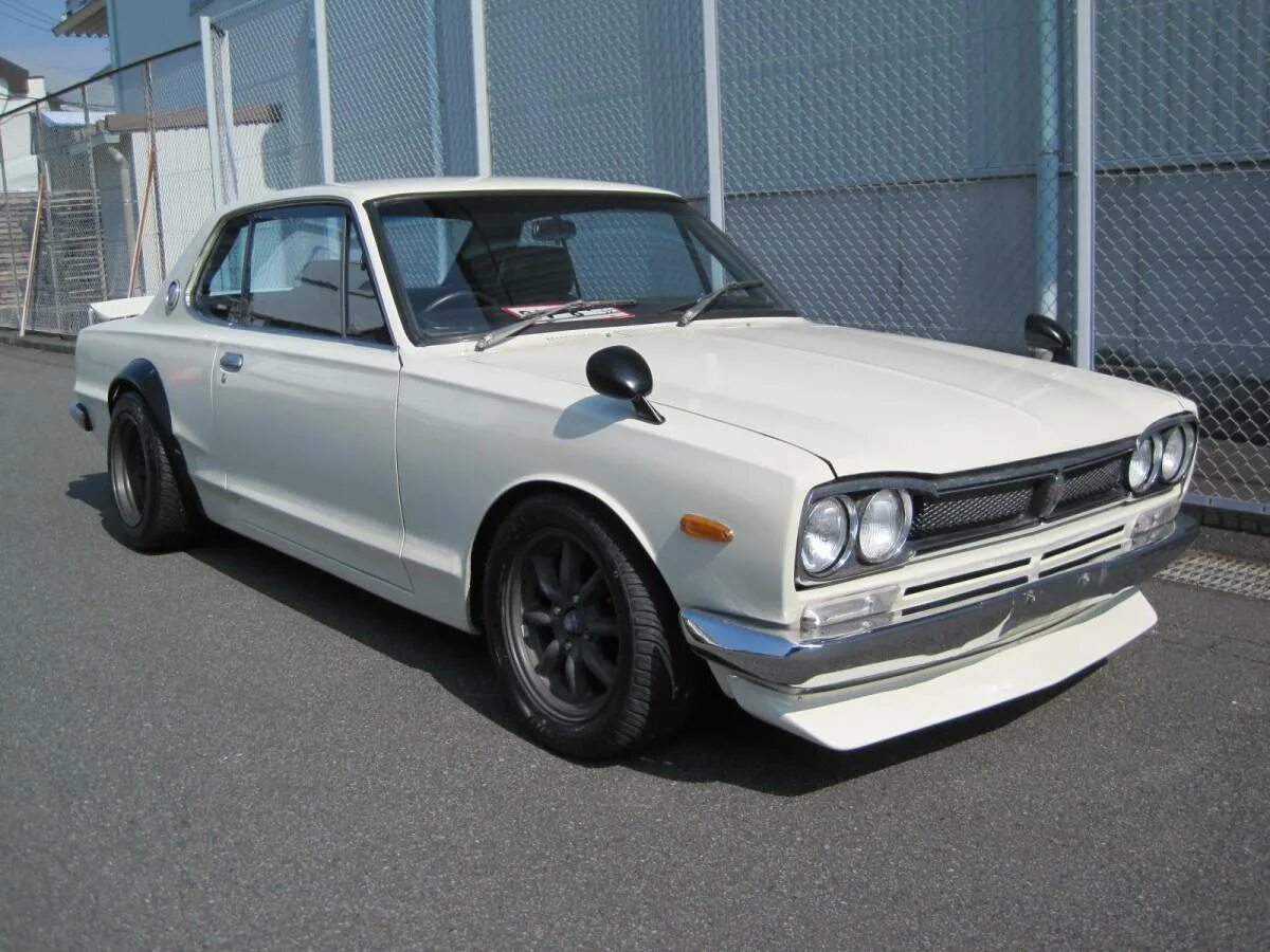 Ниссан классика фото Hakosuka Skyline 2 двери GT основа L28 легализация KGC10 модифицировано корпус п