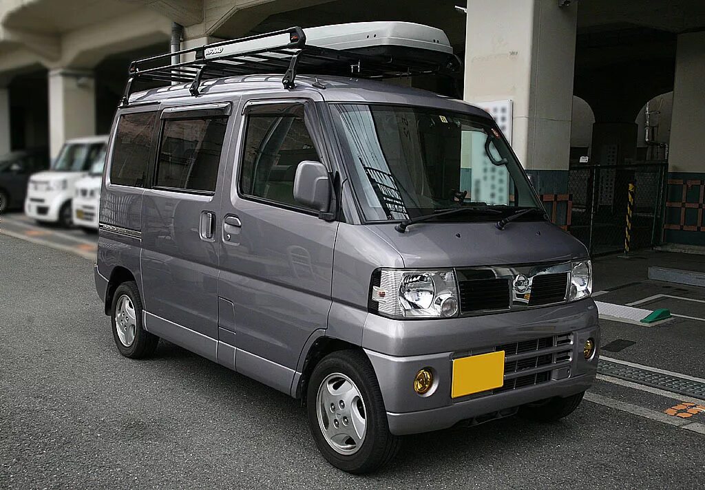 Ниссан клиппер фото rare! Nissan Clipper Rio G FOUR* turbo *4WD* high roof * sleeping area in the ve