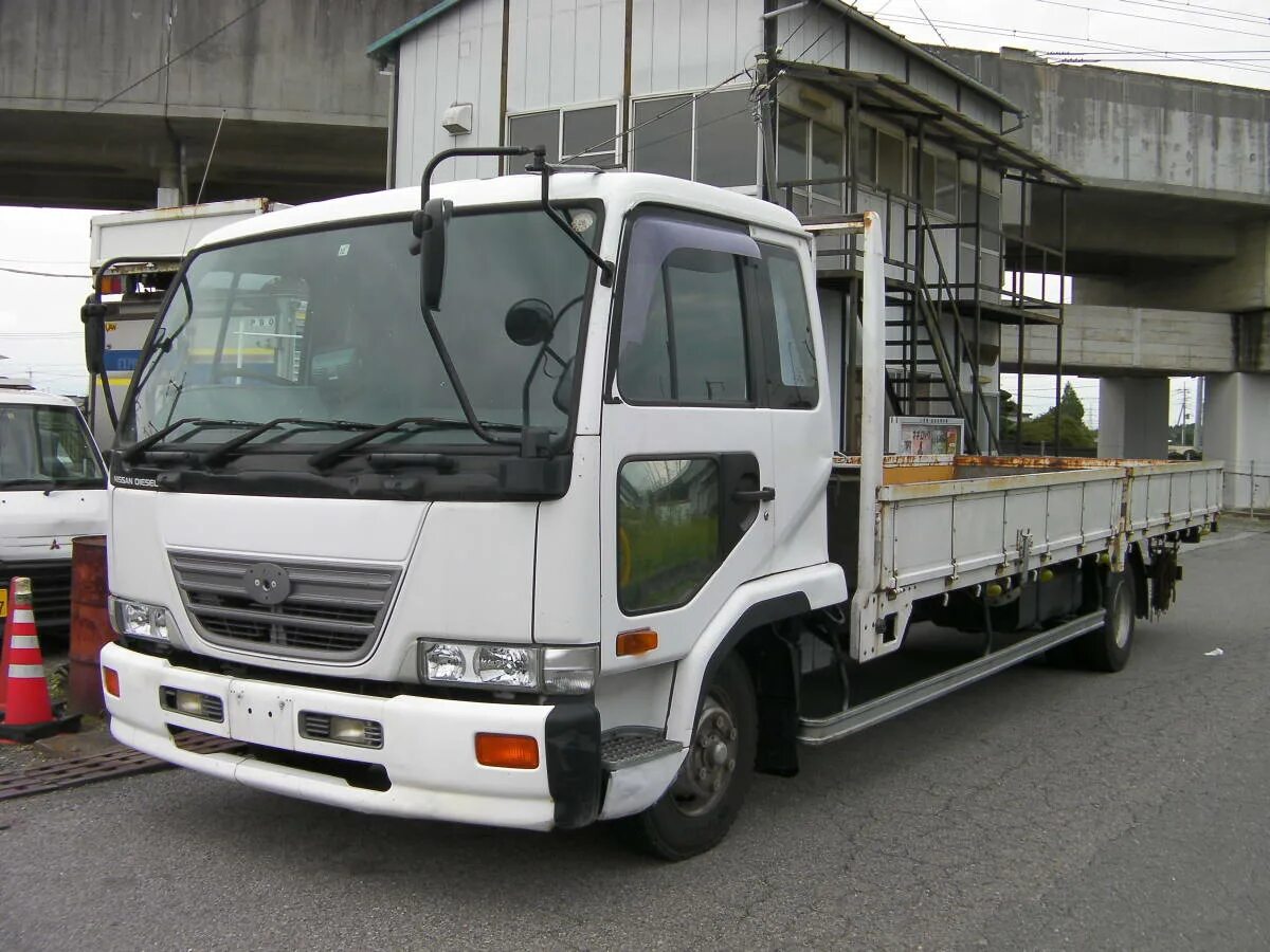 Ниссан кондор фото Nissan Condor H16/ длинный 7.2M корпус **: продажа на аукционе Real Yahoo