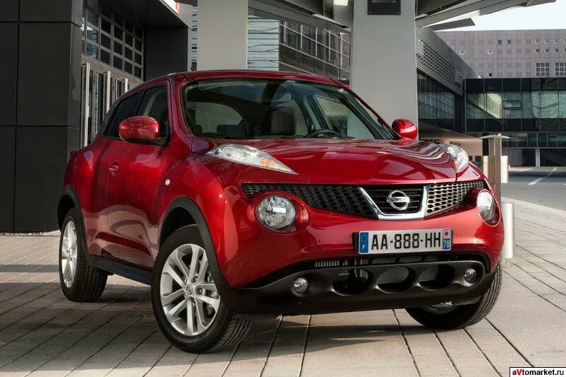 Ниссан красный фото Фото Nissan Juke 5 дв. кроссовер 2010 - 2014 - Фотографии автомобилей